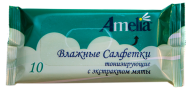 Влажные салфетки тонизирующие с экстрактом мяты