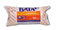 Вата стерильная 100 г